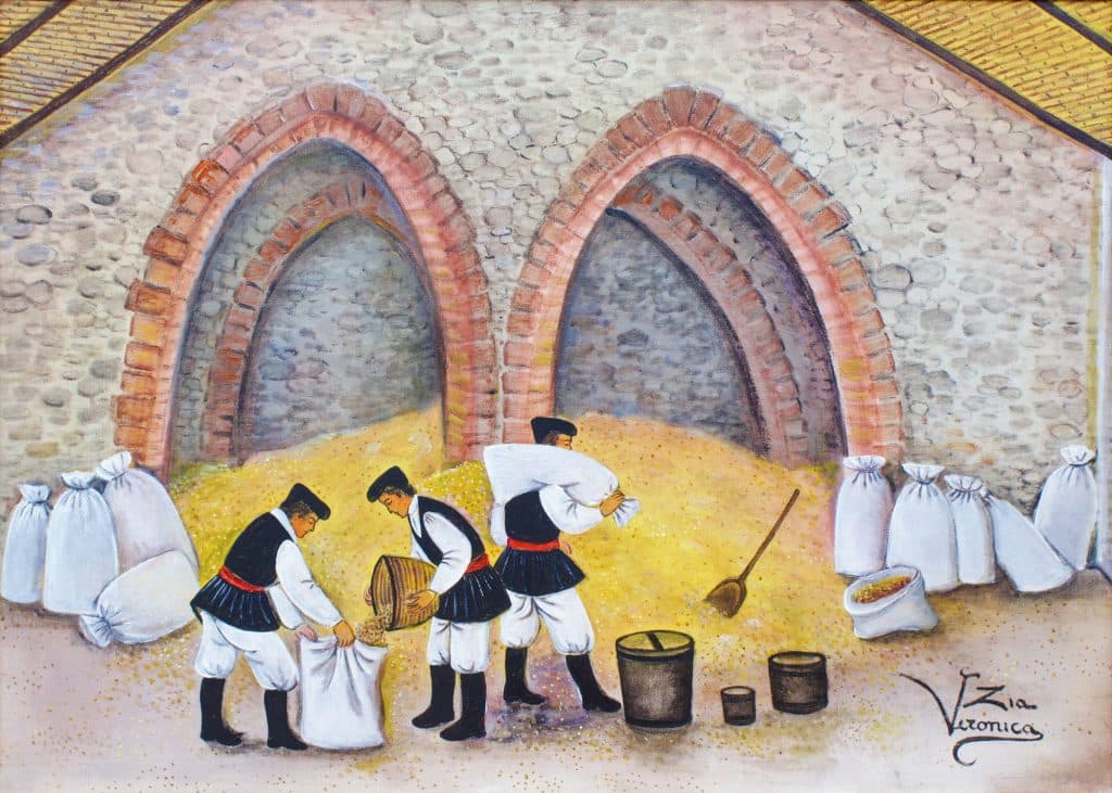 Il Montegranatico, olio su tela, 70x50 cm